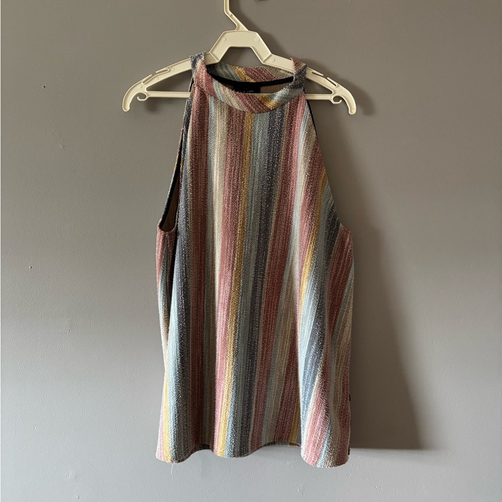 W5 Multicolor Striped Tank Top